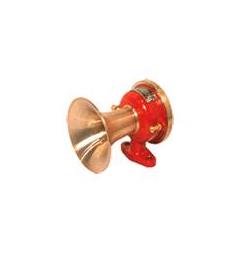 Airhorn CA E w/solenoid  24vDC 132dB(A) 745Hz IP66 5-10 Bar (L=120mm)